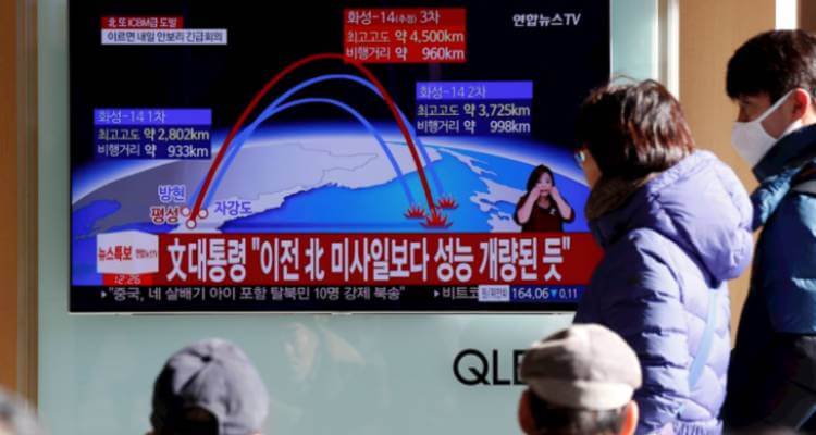 Corea del Norte lanzó otro “proyectil no identificado” con dirección al mar  de Japón – Atacama Noticias
