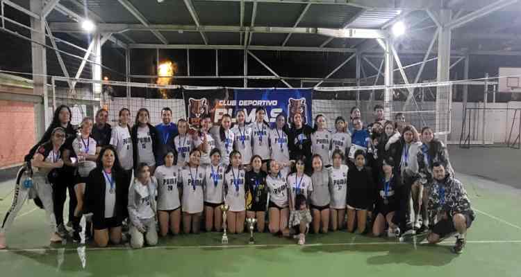 Club Puma Voleibol se prepara para el Campeonato Nacional