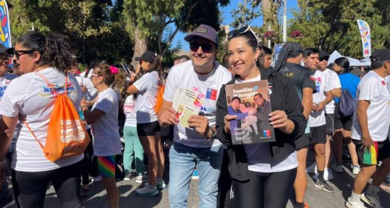 Familias de Acogida en Atacama: jornada del día nacional del deporte