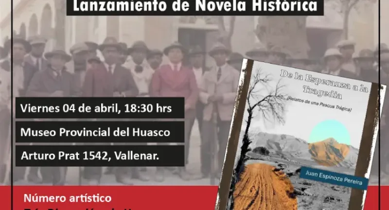 Libro sobre la Pascua Trágica de 1931 se lanza en Vallenar