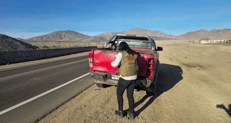 Recuperan camioneta robada en Copiapó con operativo SEBV Atacama