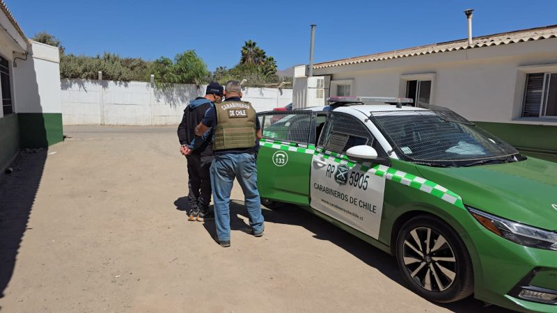 Macro operativo en Copiapó captura a 14 prófugos de la justicia