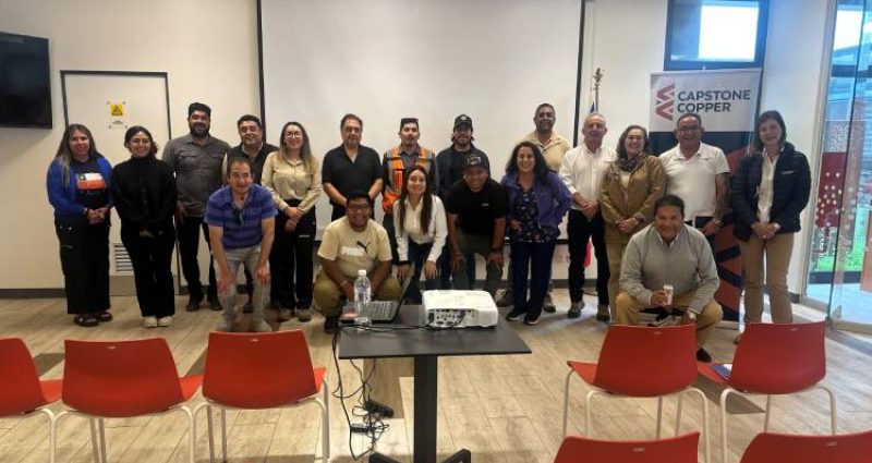 Capstone Copper impulsa capacitación a proveedores en Chañaral