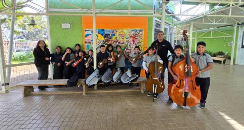 Orquestas Comunales Escolares inician actividades en Huasco