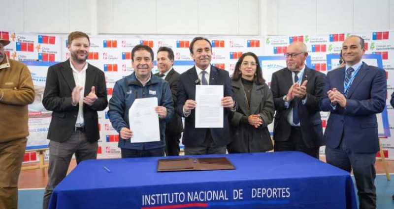 Firman convenio para financiar 34 proyectos de infraestructura deportiva en Atacama Firman convenio para financiar 34 proyectos de infraestructura deportiva en Atacama